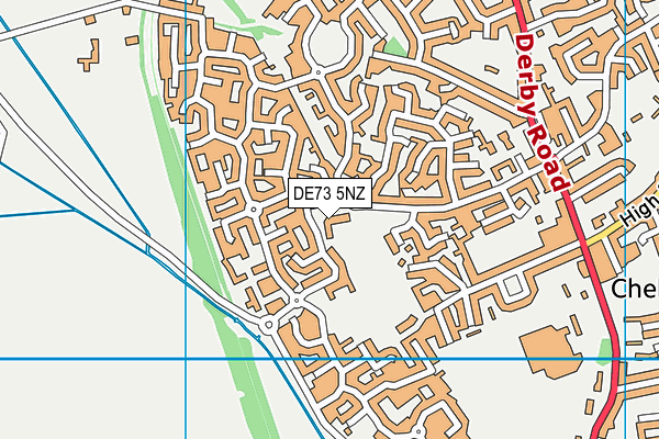 DE73 5NZ map - OS VectorMap District (Ordnance Survey) DE73 5NZ map - OS VectorMap District (Ordnance Survey)