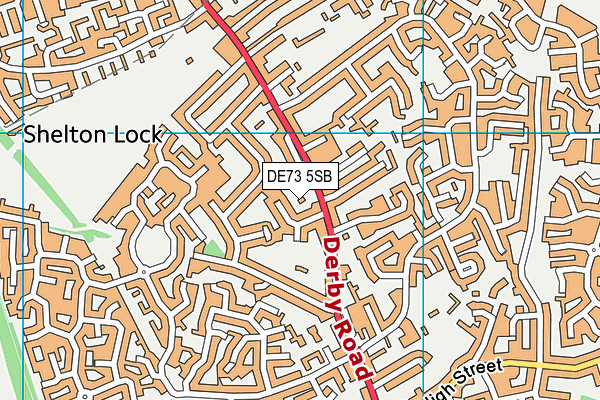 DE73 5SB map - OS VectorMap District (Ordnance Survey) DE73 5SB map - OS VectorMap District (Ordnance Survey)