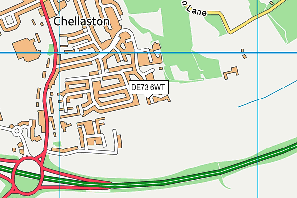 DE73 6WT map - OS VectorMap District (Ordnance Survey) DE73 6WT map - OS VectorMap District (Ordnance Survey)