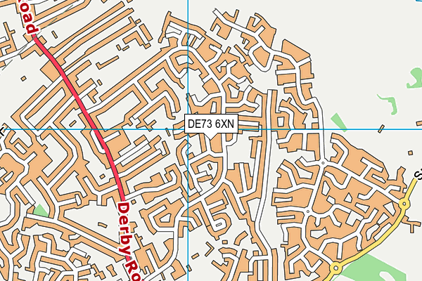DE73 6XN map - OS VectorMap District (Ordnance Survey) DE73 6XN map - OS VectorMap District (Ordnance Survey)