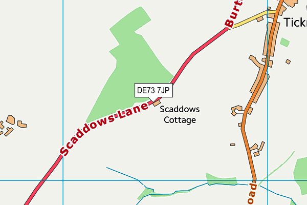 DE73 7JP map - OS VectorMap District (Ordnance Survey) DE73 7JP map - OS VectorMap District (Ordnance Survey)