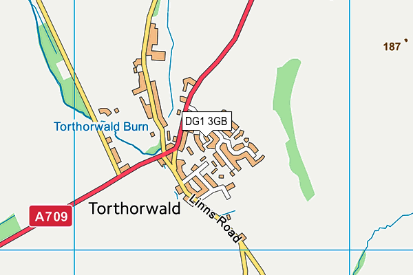 DG1 3GB map - OS VectorMap District (Ordnance Survey) DG1 3GB map - OS VectorMap District (Ordnance Survey)