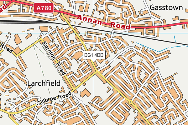 DG1 4DD map - OS VectorMap District (Ordnance Survey) DG1 4DD map - OS VectorMap District (Ordnance Survey)