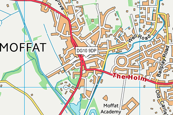 DG10 9DP map - OS VectorMap District (Ordnance Survey) DG10 9DP map - OS VectorMap District (Ordnance Survey)