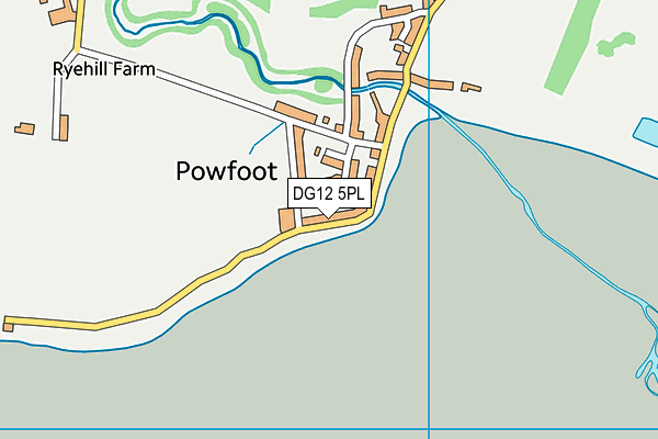 DG12 5PL map - OS VectorMap District (Ordnance Survey) DG12 5PL map - OS VectorMap District (Ordnance Survey)