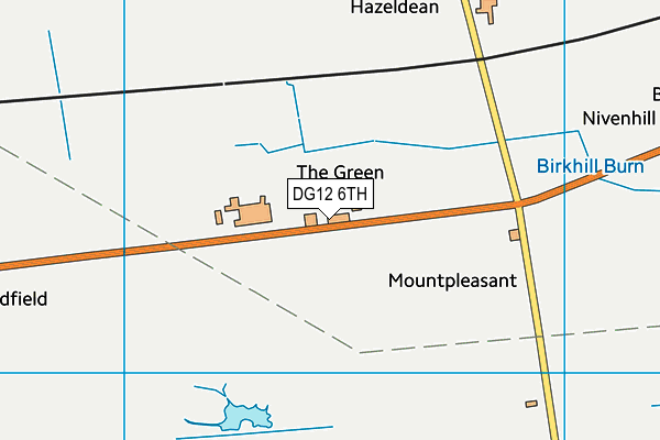DG12 6TH map - OS VectorMap District (Ordnance Survey) DG12 6TH map - OS VectorMap District (Ordnance Survey)