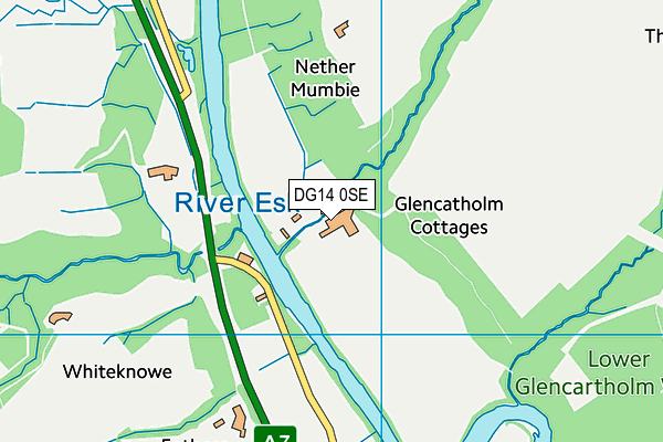 DG14 0SE map - OS VectorMap District (Ordnance Survey) DG14 0SE map - OS VectorMap District (Ordnance Survey)