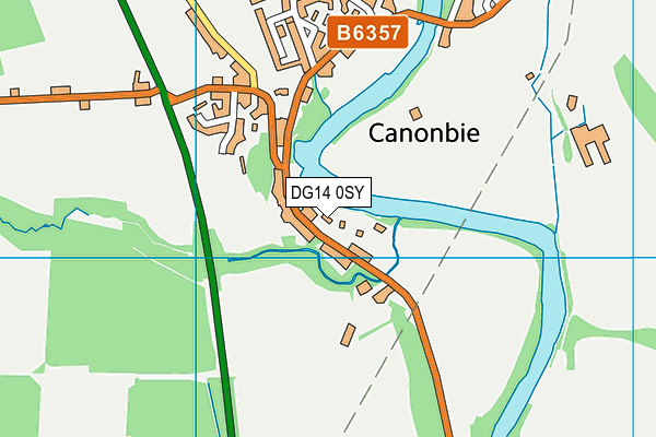 DG14 0SY map - OS VectorMap District (Ordnance Survey) DG14 0SY map - OS VectorMap District (Ordnance Survey)