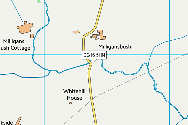 DG16 5HN map - OS VectorMap District (Ordnance Survey) DG16 5HN map - OS VectorMap District (Ordnance Survey)