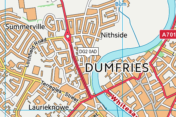 DG2 0AD map - OS VectorMap District (Ordnance Survey) DG2 0AD map - OS VectorMap District (Ordnance Survey)