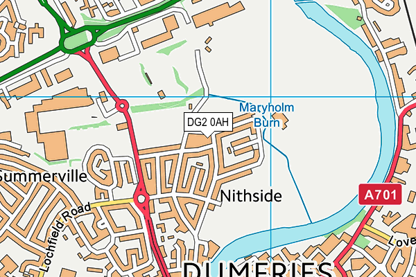 DG2 0AH map - OS VectorMap District (Ordnance Survey) DG2 0AH map - OS VectorMap District (Ordnance Survey)