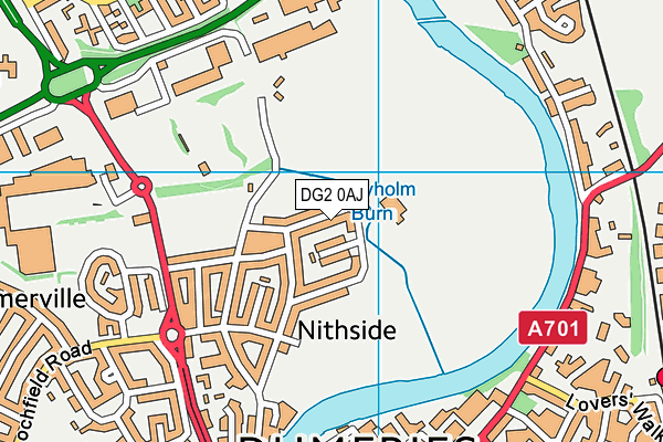 DG2 0AJ map - OS VectorMap District (Ordnance Survey) DG2 0AJ map - OS VectorMap District (Ordnance Survey)