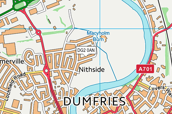 DG2 0AN map - OS VectorMap District (Ordnance Survey) DG2 0AN map - OS VectorMap District (Ordnance Survey)