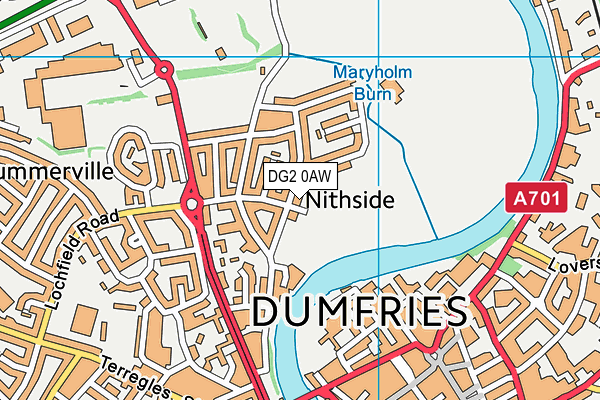 DG2 0AW map - OS VectorMap District (Ordnance Survey) DG2 0AW map - OS VectorMap District (Ordnance Survey)