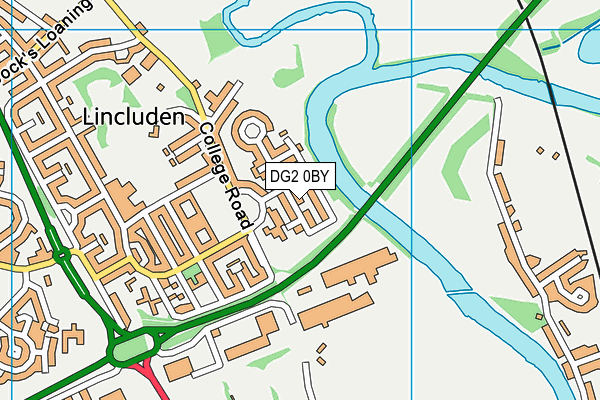 DG2 0BY map - OS VectorMap District (Ordnance Survey) DG2 0BY map - OS VectorMap District (Ordnance Survey)