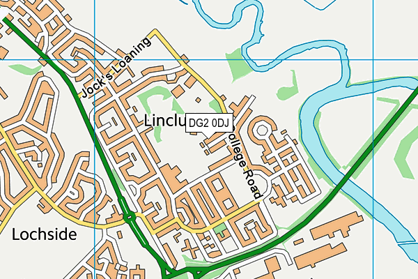 DG2 0DJ map - OS VectorMap District (Ordnance Survey) DG2 0DJ map - OS VectorMap District (Ordnance Survey)