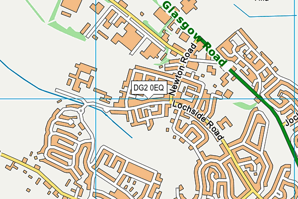 DG2 0EQ map - OS VectorMap District (Ordnance Survey) DG2 0EQ map - OS VectorMap District (Ordnance Survey)