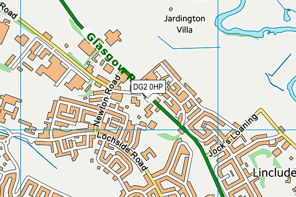 DG2 0HP map - OS VectorMap District (Ordnance Survey) DG2 0HP map - OS VectorMap District (Ordnance Survey)