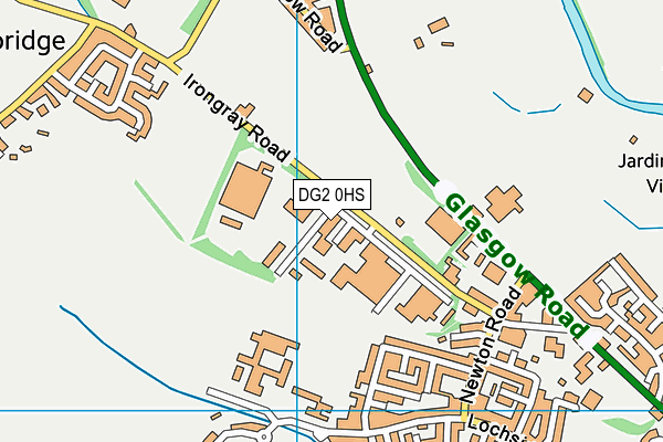 DG2 0HS map - OS VectorMap District (Ordnance Survey) DG2 0HS map - OS VectorMap District (Ordnance Survey)