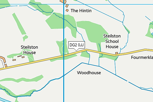 DG2 0JJ map - OS VectorMap District (Ordnance Survey) DG2 0JJ map - OS VectorMap District (Ordnance Survey)