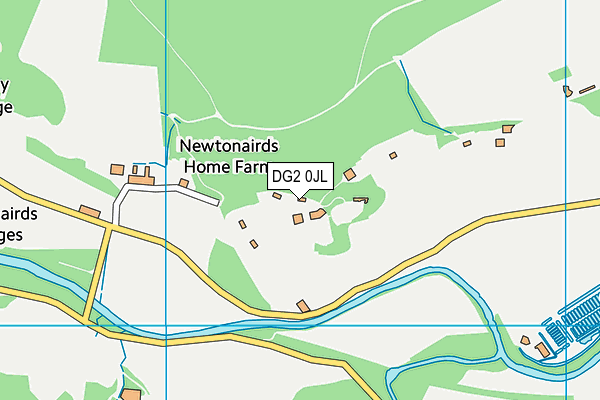 DG2 0JL map - OS VectorMap District (Ordnance Survey) DG2 0JL map - OS VectorMap District (Ordnance Survey)
