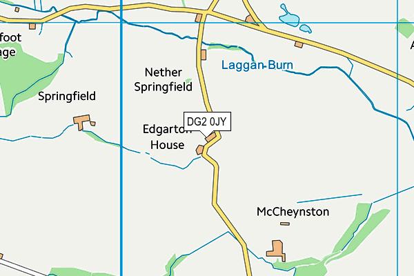 DG2 0JY map - OS VectorMap District (Ordnance Survey) DG2 0JY map - OS VectorMap District (Ordnance Survey)