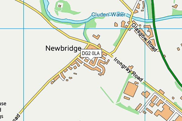 DG2 0LA map - OS VectorMap District (Ordnance Survey) DG2 0LA map - OS VectorMap District (Ordnance Survey)