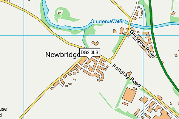DG2 0LB map - OS VectorMap District (Ordnance Survey) DG2 0LB map - OS VectorMap District (Ordnance Survey)