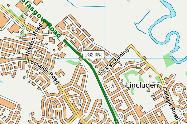 DG2 0NJ map - OS VectorMap District (Ordnance Survey) DG2 0NJ map - OS VectorMap District (Ordnance Survey)
