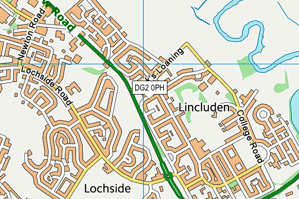 DG2 0PH map - OS VectorMap District (Ordnance Survey) DG2 0PH map - OS VectorMap District (Ordnance Survey)