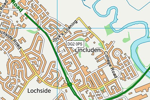 DG2 0PS map - OS VectorMap District (Ordnance Survey) DG2 0PS map - OS VectorMap District (Ordnance Survey)