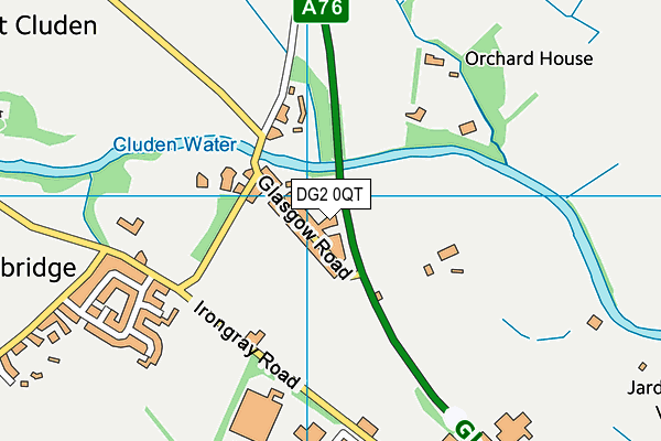 DG2 0QT map - OS VectorMap District (Ordnance Survey) DG2 0QT map - OS VectorMap District (Ordnance Survey)