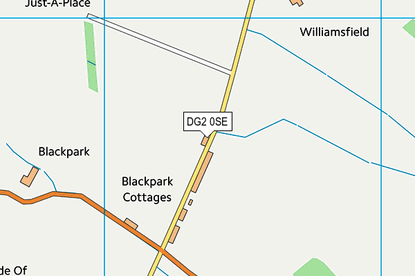 DG2 0SE map - OS VectorMap District (Ordnance Survey) DG2 0SE map - OS VectorMap District (Ordnance Survey)