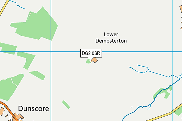 DG2 0SR map - OS VectorMap District (Ordnance Survey) DG2 0SR map - OS VectorMap District (Ordnance Survey)