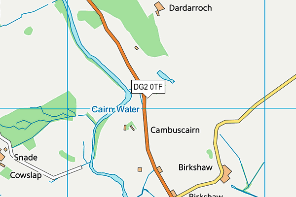 DG2 0TF map - OS VectorMap District (Ordnance Survey) DG2 0TF map - OS VectorMap District (Ordnance Survey)