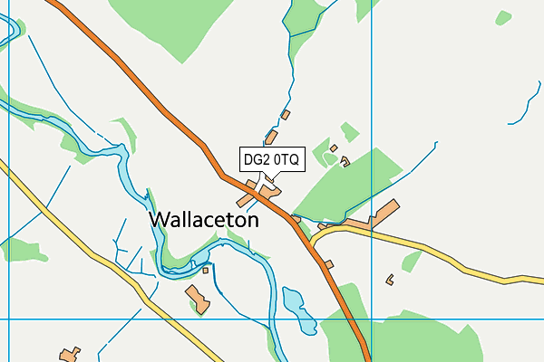 DG2 0TQ map - OS VectorMap District (Ordnance Survey) DG2 0TQ map - OS VectorMap District (Ordnance Survey)