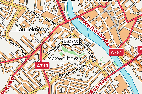 DG2 7AX map - OS VectorMap District (Ordnance Survey) DG2 7AX map - OS VectorMap District (Ordnance Survey)