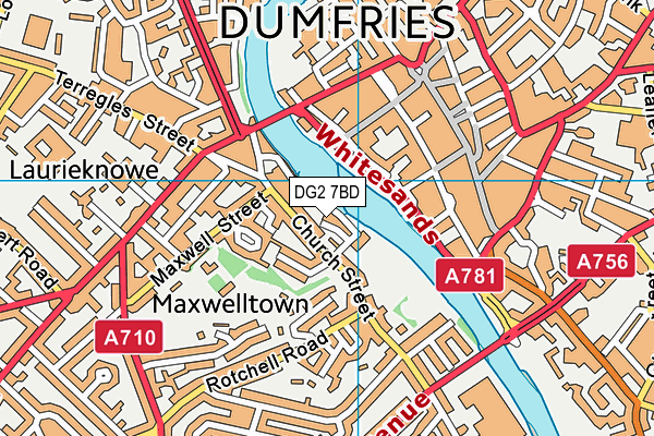 DG2 7BD map - OS VectorMap District (Ordnance Survey) DG2 7BD map - OS VectorMap District (Ordnance Survey)