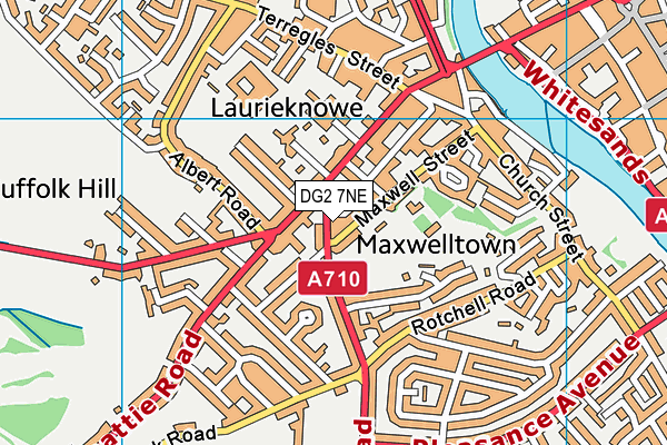 DG2 7NE map - OS VectorMap District (Ordnance Survey) DG2 7NE map - OS VectorMap District (Ordnance Survey)