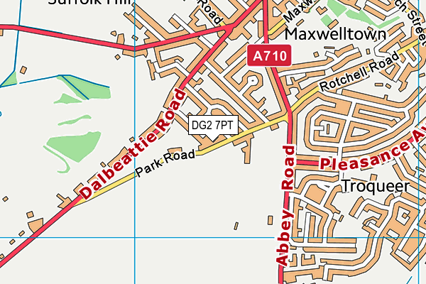 DG2 7PT map - OS VectorMap District (Ordnance Survey) DG2 7PT map - OS VectorMap District (Ordnance Survey)