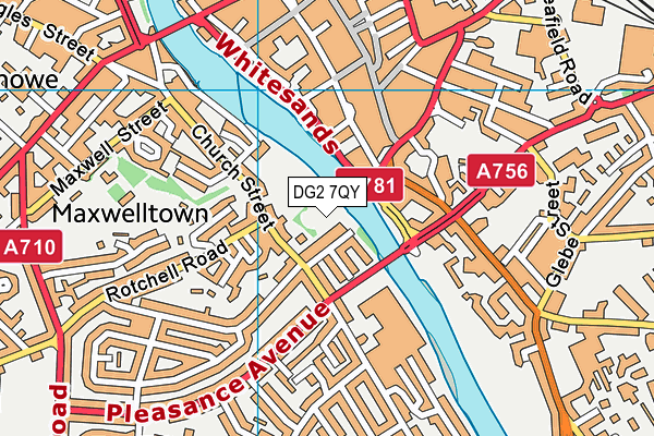 DG2 7QY map - OS VectorMap District (Ordnance Survey) DG2 7QY map - OS VectorMap District (Ordnance Survey)