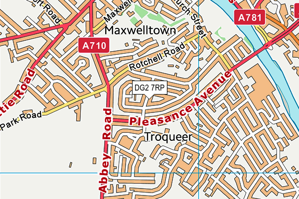 DG2 7RP map - OS VectorMap District (Ordnance Survey) DG2 7RP map - OS VectorMap District (Ordnance Survey)
