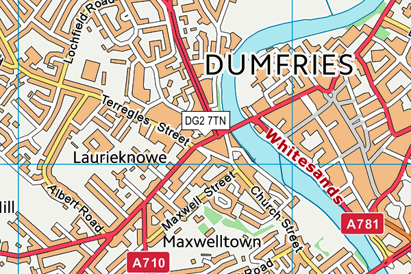 DG2 7TN map - OS VectorMap District (Ordnance Survey) DG2 7TN map - OS VectorMap District (Ordnance Survey)