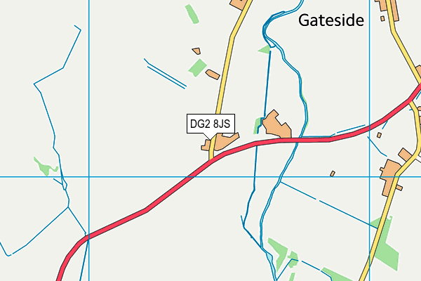 DG2 8JS map - OS VectorMap District (Ordnance Survey) DG2 8JS map - OS VectorMap District (Ordnance Survey)