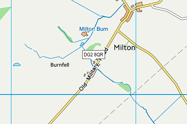 DG2 8QR map - OS VectorMap District (Ordnance Survey) DG2 8QR map - OS VectorMap District (Ordnance Survey)