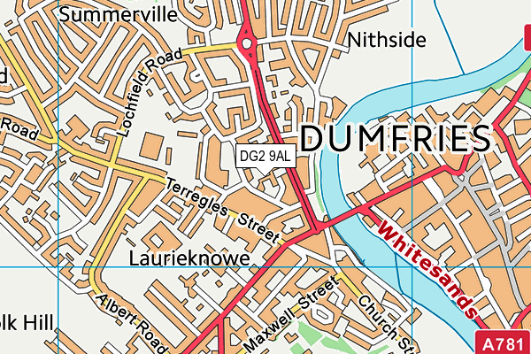 DG2 9AL map - OS VectorMap District (Ordnance Survey) DG2 9AL map - OS VectorMap District (Ordnance Survey)