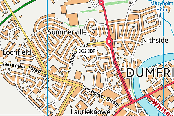 DG2 9BP map - OS VectorMap District (Ordnance Survey) DG2 9BP map - OS VectorMap District (Ordnance Survey)