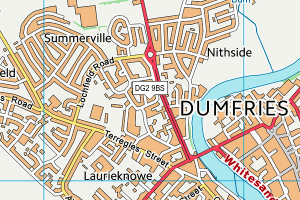 DG2 9BS map - OS VectorMap District (Ordnance Survey) DG2 9BS map - OS VectorMap District (Ordnance Survey)