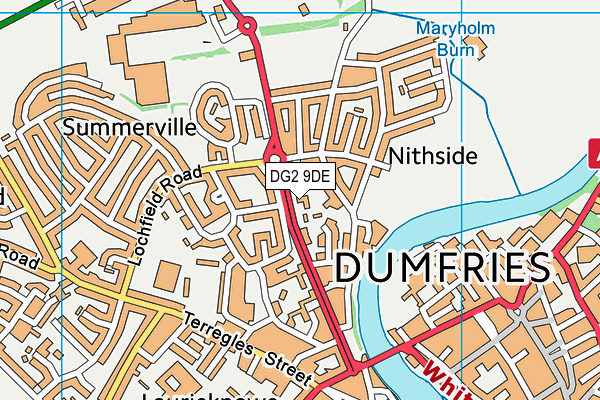 DG2 9DE map - OS VectorMap District (Ordnance Survey) DG2 9DE map - OS VectorMap District (Ordnance Survey)