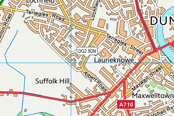 DG2 9DN map - OS VectorMap District (Ordnance Survey) DG2 9DN map - OS VectorMap District (Ordnance Survey)